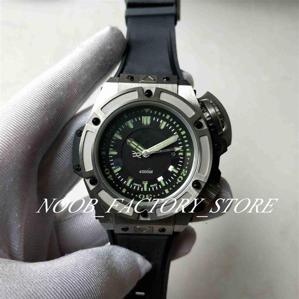 

watches men factory 731 nx 1190 rx automatic movement sport big size dial 48mm mens watch wristwatches diving super luminous rubbe257i, Slivery;brown