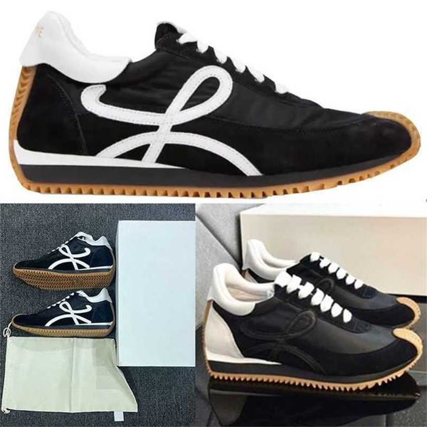 

high sneakers spanish designer sports shoes women men fashion casual shoes comfortable nonslip soles cowhide 3545 size with original box reu, Black