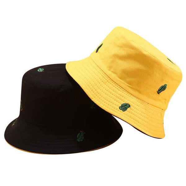

wide brim hats reversible 4 colors ctus embroidery bucket hat chapeau fishing hat bob caps women men panama hat summer sun cap zz-476 p23031, Blue;gray