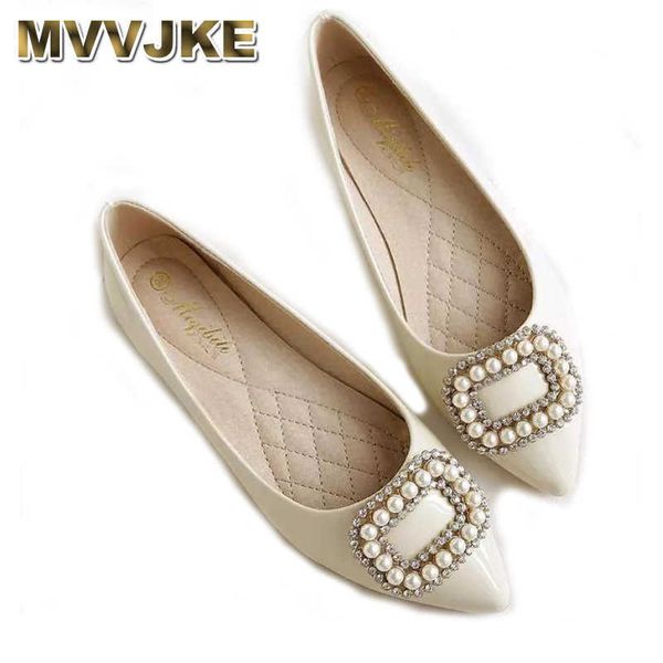 

dress shoes mvvjkewomen rhinestone flat shoes patent leather brand flats slip on ladies fashion ballet shoes zapatos muj lazy flats plus siz, Black