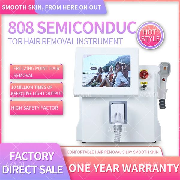 

laser machine 2023 new home use hair-remove ice platinum 3 wavelength 808 diode laser 808nm hair removal machine 808 remov machin remover, Black