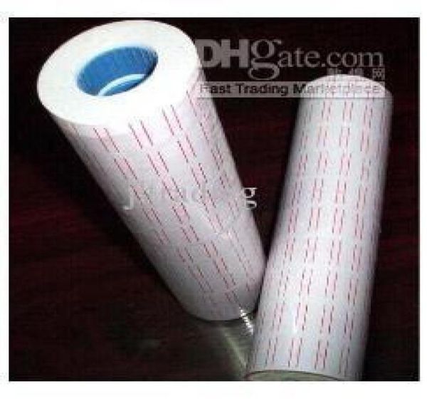 

whole 20 rolls white label for mx5500 tag gun lableller useful tags2982915