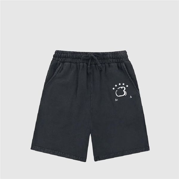 

fashion men's shorts luxury designer 2023 balencaigaity men's summer beach pants printed alphabet casual decorative jeans 02-02, White;black