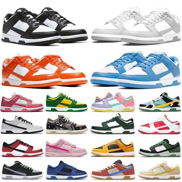 

designer low casual shoes mens sneakers sneaker fog white black panda syracuse reverse unc chicago dust sail men women trainers sports platf