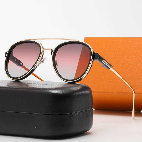 

new trend metal inner ring sunglasses men's business sunglasses outdoor versatile high-beauty sunglasses, White;black