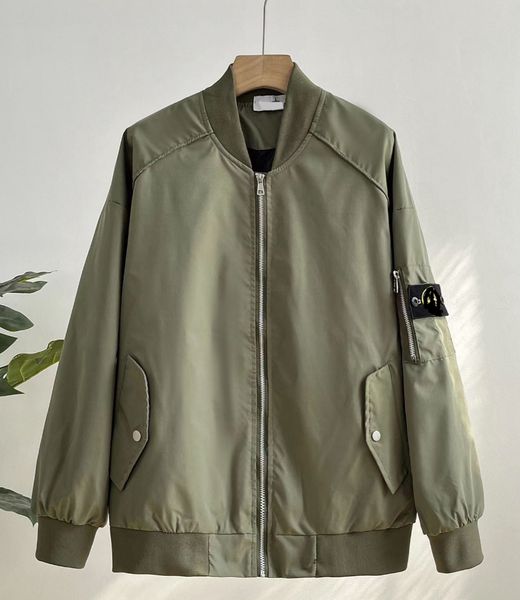 

stone2023 men's jacket outerwear designer luxury fashion, Black;brown