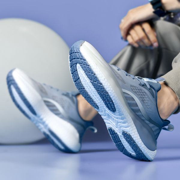 

2023 men women running shoes orange blue grey blue mens trainers outdoor sneakers size 39-44 color26