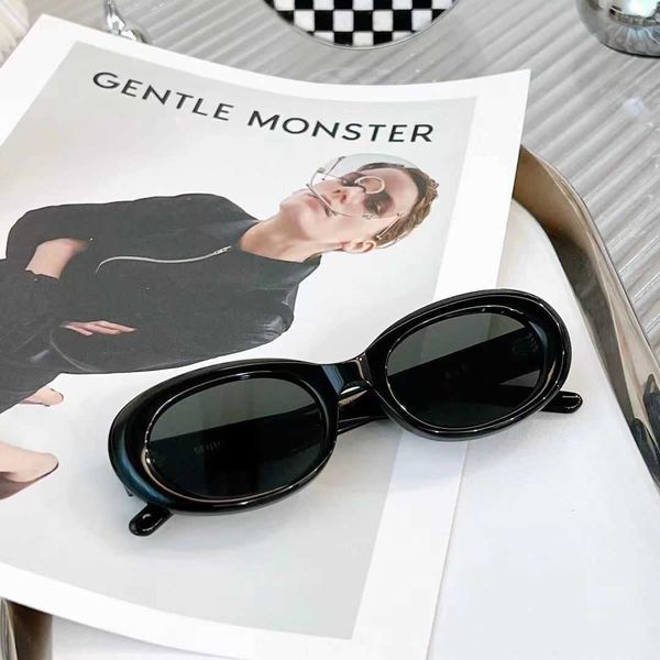

50%off luxury designer sunglasses 2023 new gm black oval style small face fashion trendy sunglasses women can sun glasses for sale k7hz, White;black