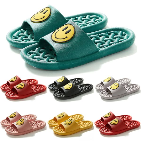 

2023 men women summer sandals mens outdoor slippers beach waterproof slide orange womens indoor shoes, Black
