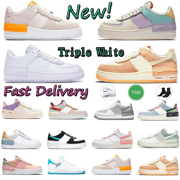 

2023 running shoes men women sneakers triple white black wheat pale ivory aurora particle grey trainers platform jogging shoe size 36-45