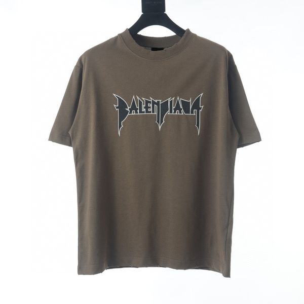 

men's plus tees & polos round neck embroidered and printed polar style summer wear with street pure cotton 1wg, Black;brown