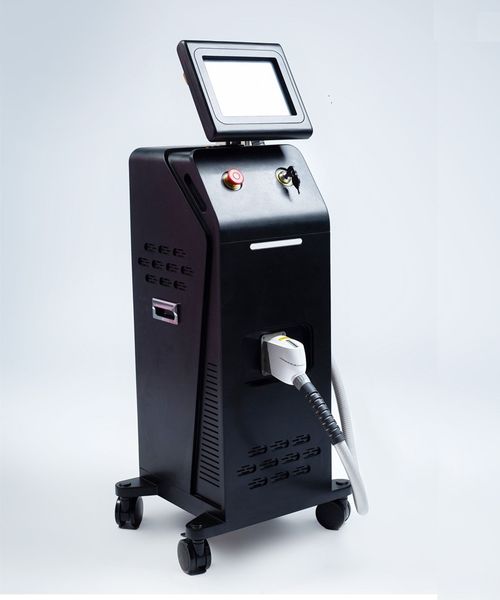 

diode laser 755 808 1064 1200w alexandrite laser hair removal beauty equipment 808nm laser diode for salon use, Black