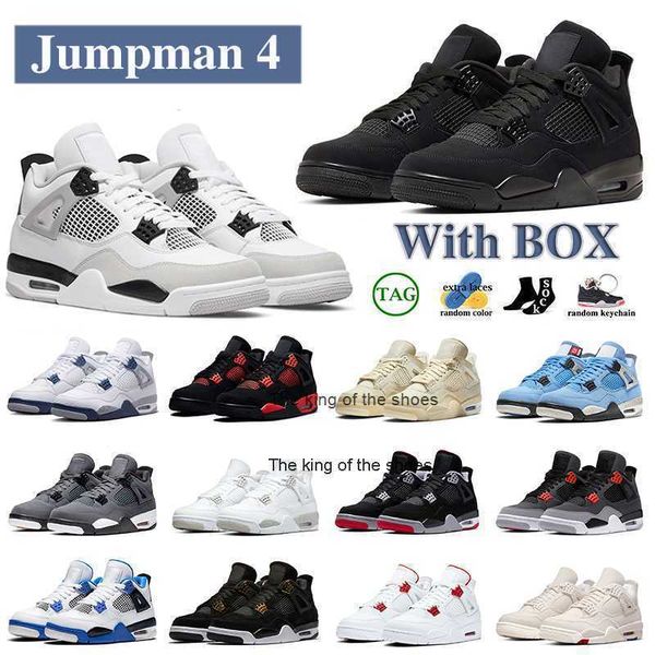 

2023 ogj4s og2023 og 4s men women basketball shoes with box 4 black and red thunder university blue purple white oreo infrared cement sail b