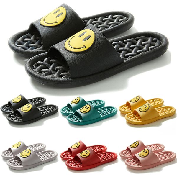 

women men sandals summer new2023 mens outdoor slippers beach waterproof slide red beige womens indoor shoes s s, Black
