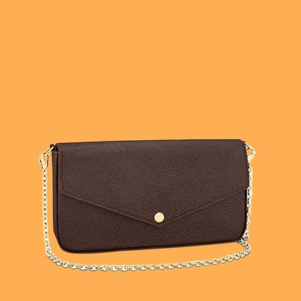 

designerswallets shoulder totes womens bag crossbody bag chain pack three-piece set handbags women tote crossbody purses bags leather clutch