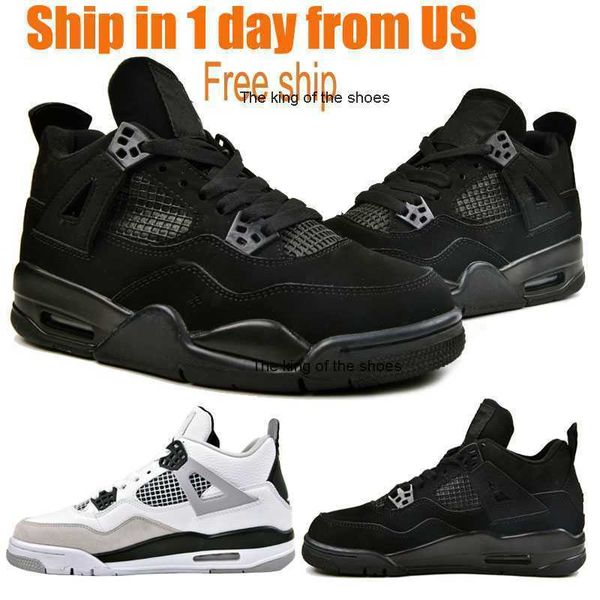 

j4s ogj4s og2023 og 4s basketball shoes men 4 military black cat white oreo fire red thunder sail university blue cool grey infrared metalli