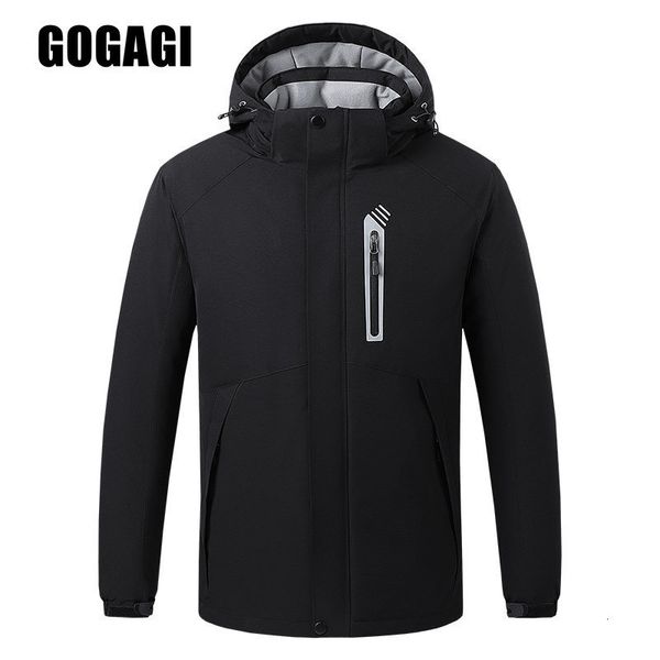 

men s jackets men electric heated jacket usb charging 8 zone heating waterproof windbreaker heat winter outdoor camping coats jaquetas 23031, Black;brown