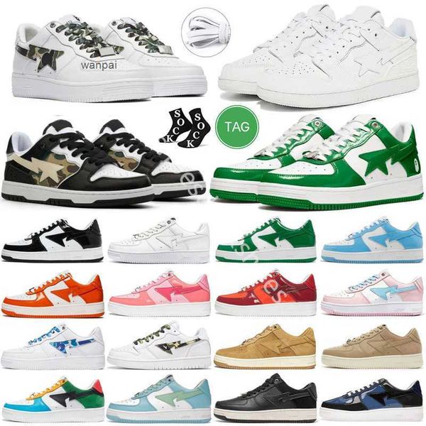 

fashion designer casual sk8 sta shoes grey black stas sk8 color camo combo pink green abc camos pastel blue patent leather m2 with socks jor