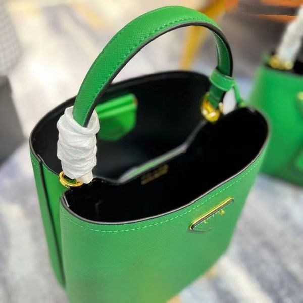 

leather womens bag 2022 new bucket bag fashion allinone handbag mini cross print cowhide single shoulder crossbody bag