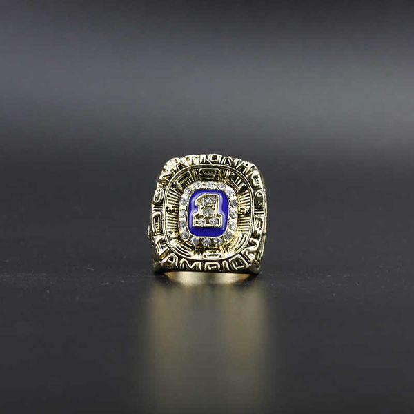 

1982 pennsylvania state university netanyahu lions ncaa championship ring, Golden;silver