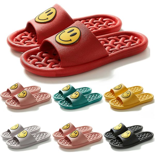 

2023 men women summer sandals mens outdoor slippers beach waterproof slide green red white womens indoor shoes, Black