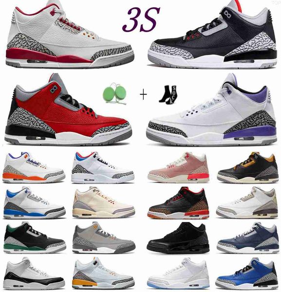 

jumpman 3s basketball shoes fire red pine green racer blue cool grey unc court purple laser orange cardinal hall of fame men's women sp