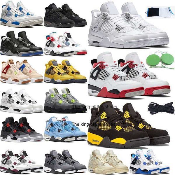 

2023 ogj4s og2023 og 4s men women basketball shoes retro what the midnight navy black gum blank canvas jumpman 4 shimmer mens trainer s air