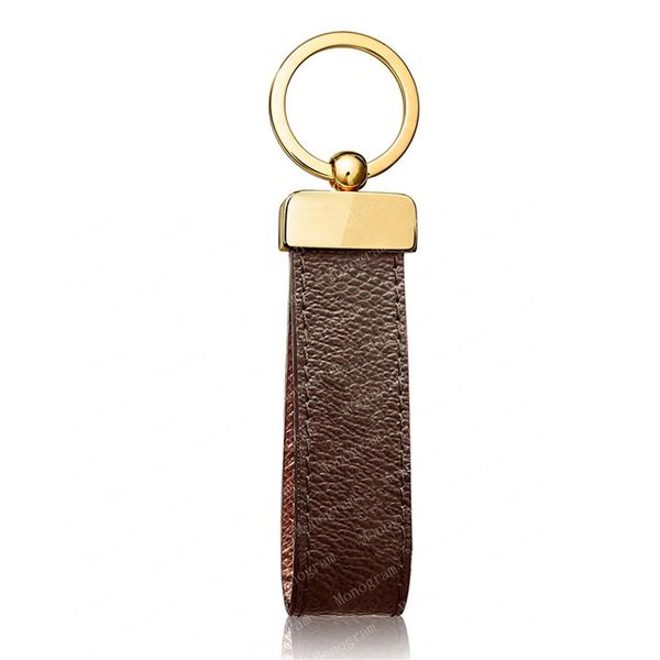 

2021 keychain key chain buckle lovers car keychain handmade leather keychains men women bags pendant accessories 5 color 65221 wit2250, Silver