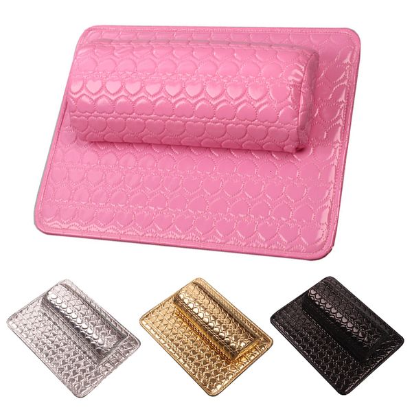 

hand rests 1 set soft hand rest for nail arm pillow stand for manicure table mat cushion palm rest sponge holder professional equipment 2303