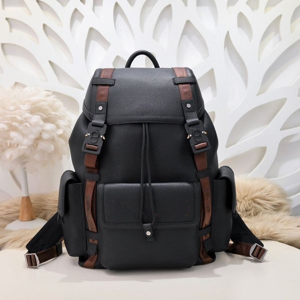 

9a designer men genuine cowhide leather backpack hit the road d brand