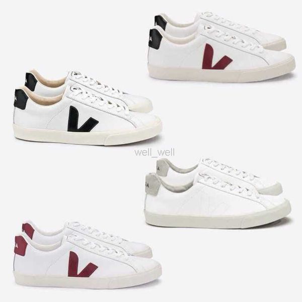 

dress shoes designer same type of veja esplar leather classic white v multi-color board shoe of french stars small white sneakers