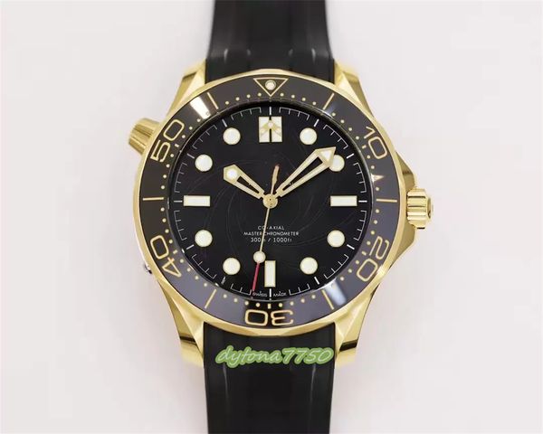 

or 007 diving watch limited edition diameter 42mm equipped with 8800 integrated movement sapphire mirror ceramic dial with waterproof functi, Slivery;golden