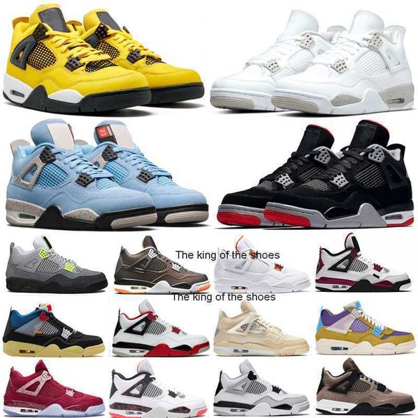 

2023 ogj4s og2023 og basketball shoes men women 4s black cat bred white oreo 4 fire red thunder motosports shimmer university blue infrared