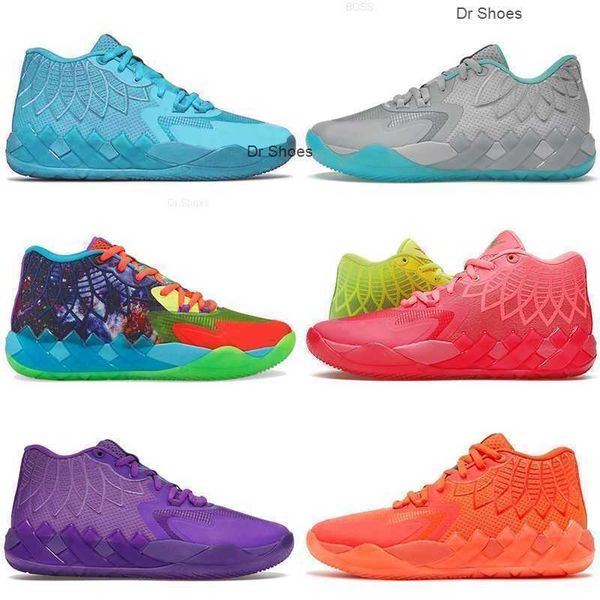 

sports lamelo ball basketball shoes lo ufo rick and morty not from here mb.01 sneakers trainers jjw