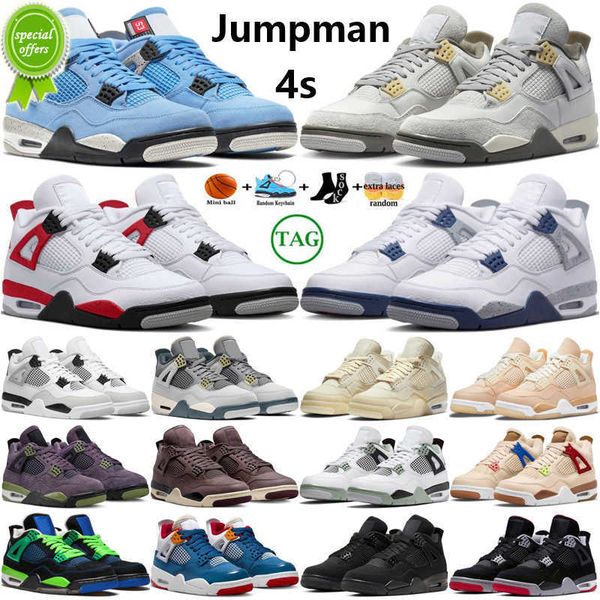 

2023 dhgate jumpman 4 og 4s mens basketball shoes university blue pn dust midnight navy red cement messy room craft sail oreo diy black cat