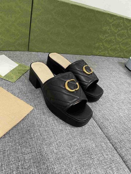 

2023 classic high heel sandals party fashion leather women's dance shoes designer high heels women's shoes ggity k01, Black