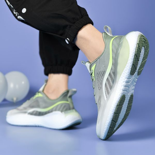 

2023 men women running shoes orange blue grey blue mens trainers outdoor sneakers size 39-44 color19