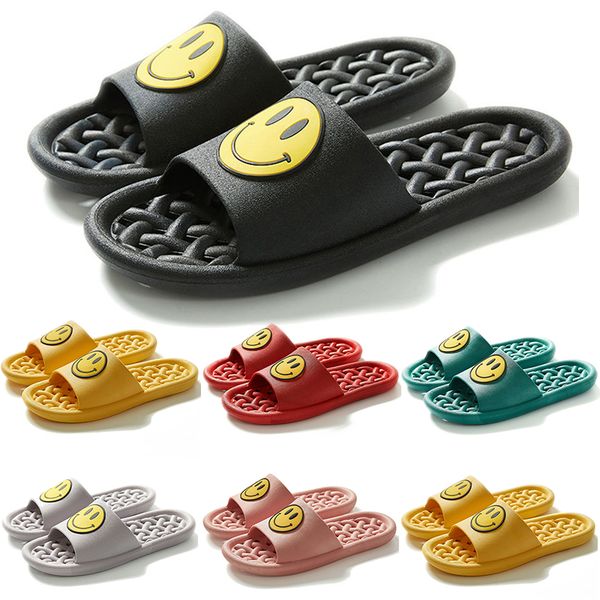 

2023 men women summer sandals mens outdoor slippers beach waterproof slide purple white womens indoor shoes, Black