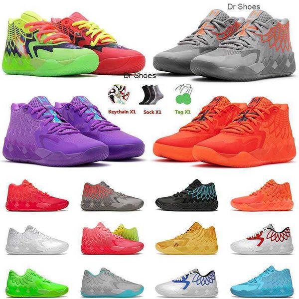 

og roller shoes pum lamelo ball mb.01 basketball shoes sneakers new quality rick and morty iridescent dreams black blast queen city buzz