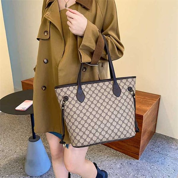 

handbag 2023 fashion women's bag leather quality handbag handbag fashionable shoulder spring and capacity pu shoulder temperament fashi