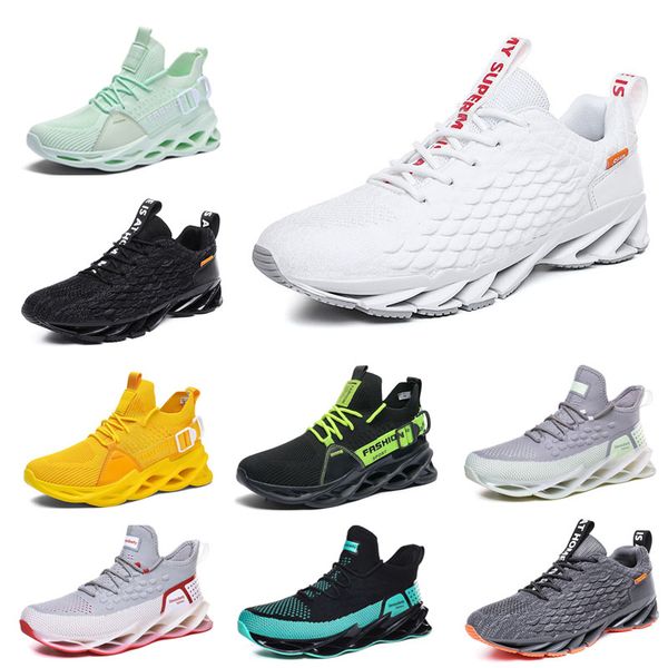 

men running shoes fashion trainers general cargo black white blue yellow green teal mens breathable sports sneakers fifty eight