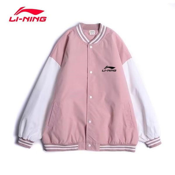 

li ning fashion designer mens jacket goo d spring autumn outwear windbreaker zipper clothes jackets coat outside can sport size -5xl men&#0, White;black