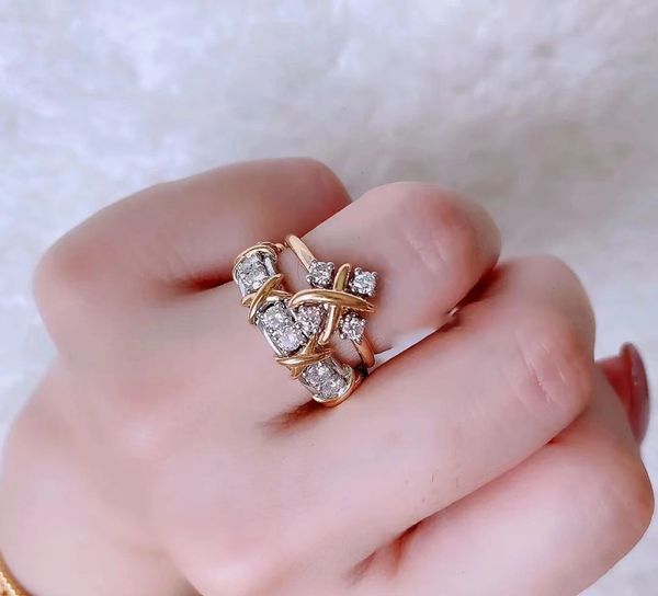 

silver 18k gold plated silver flower stones pendant jewelry ring women necklaces chain luxury heart wedding party wholesale original gifts l