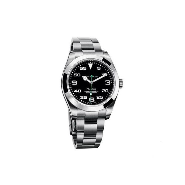 

luxury menes watch exp air king series 116900 and 216570 black 40mm dial automatic mechanical movement 316 steel bran designer215i, Slivery;brown