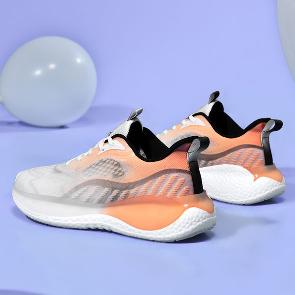 

2023 men women running shoes orange blue grey blue mens trainers outdoor sneakers size 39-44 color40