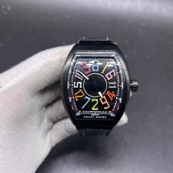 

men's leisure sports watch 2023 new color arabic digital dial, Slivery;brown