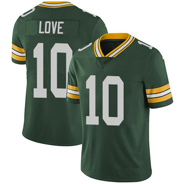 

12 aaron rodgers jones 10 love football jersey aj dillon packer jaire alexander david bakhtiari green bayes mason crosby christian watson al, Black;red