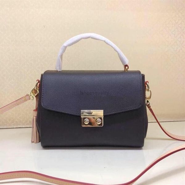 

outdoor bags whole new hands orignal leather lady messenger fashion satchel shoulder presbyopic package croisette damier purse3055