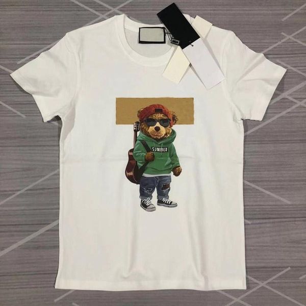 

mens t-shirts designer men womens t shirt fashion women oversized shirts tees pure cotton short sleeve trend street clothe mens black tshir, White