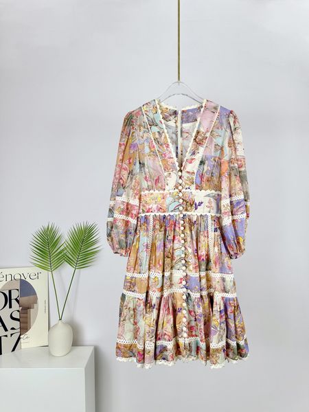 

runway dresse 2023 romantic mini patchwork dress designed by australian designer, Black